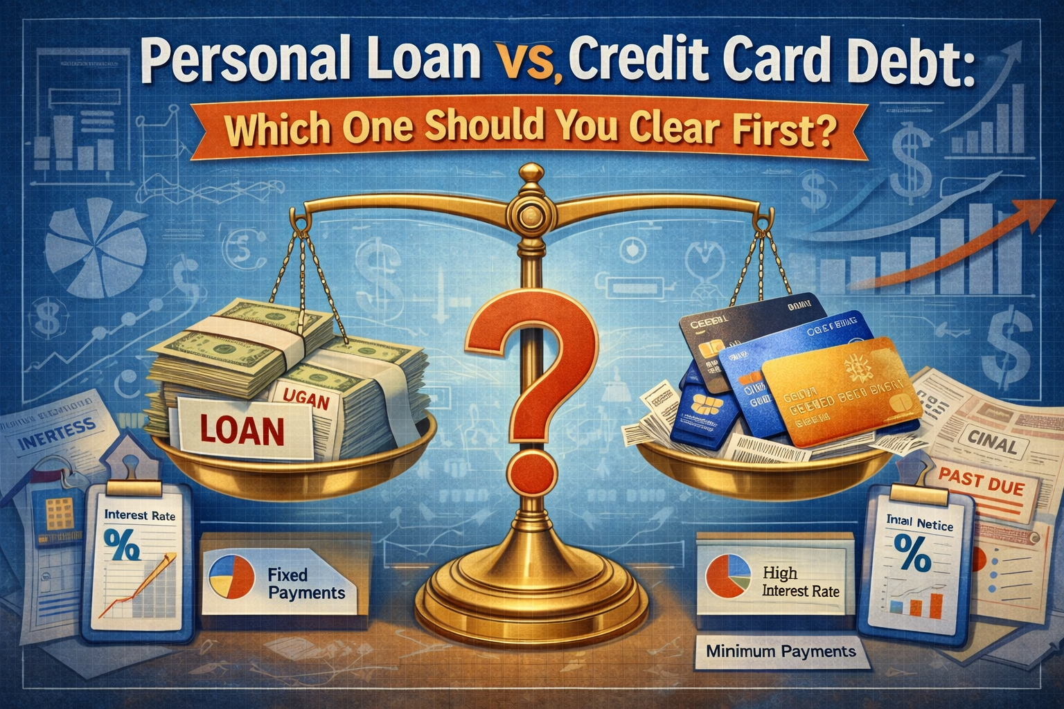 Personal Loan vs Credit Card Debt: Which One Should You Clear First?